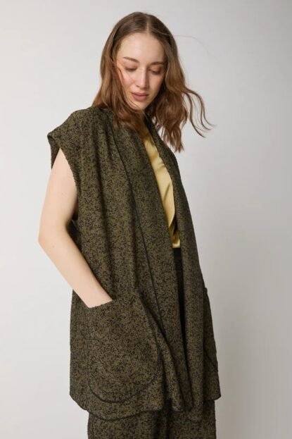 Gilet over con tasconi - Alessia Santi